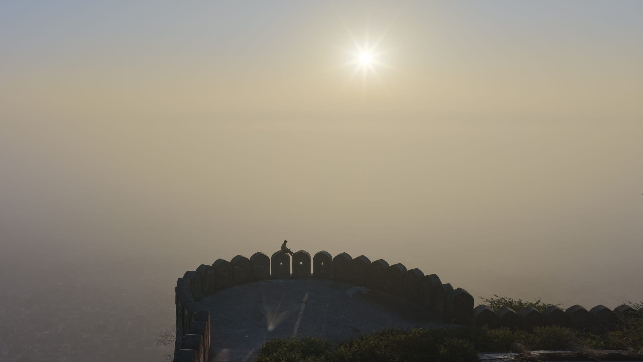 On the ramparts