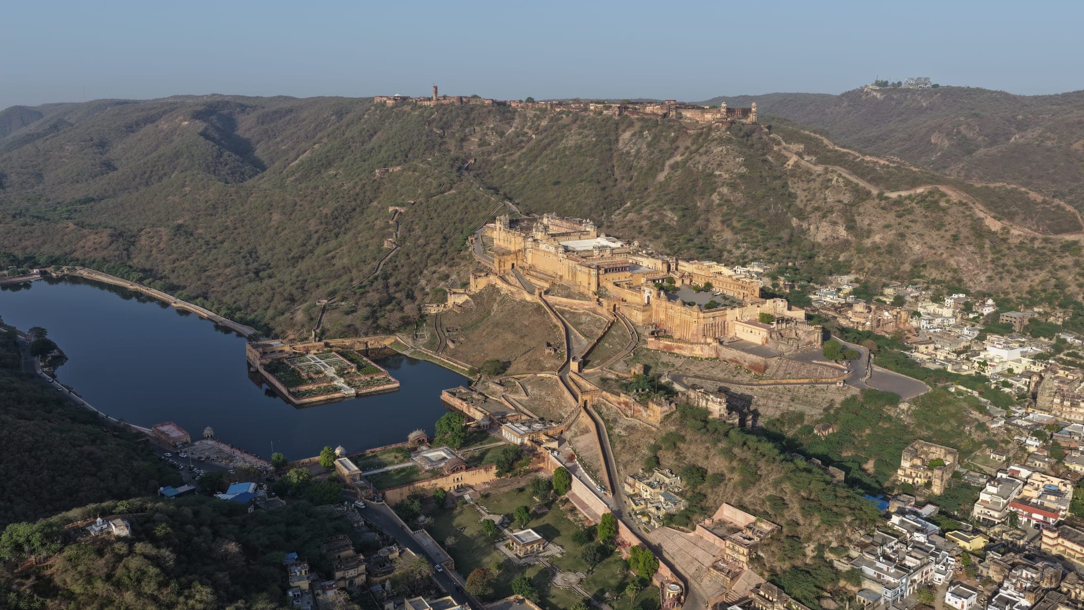 Amer at sunrise — Amer, Jaipur