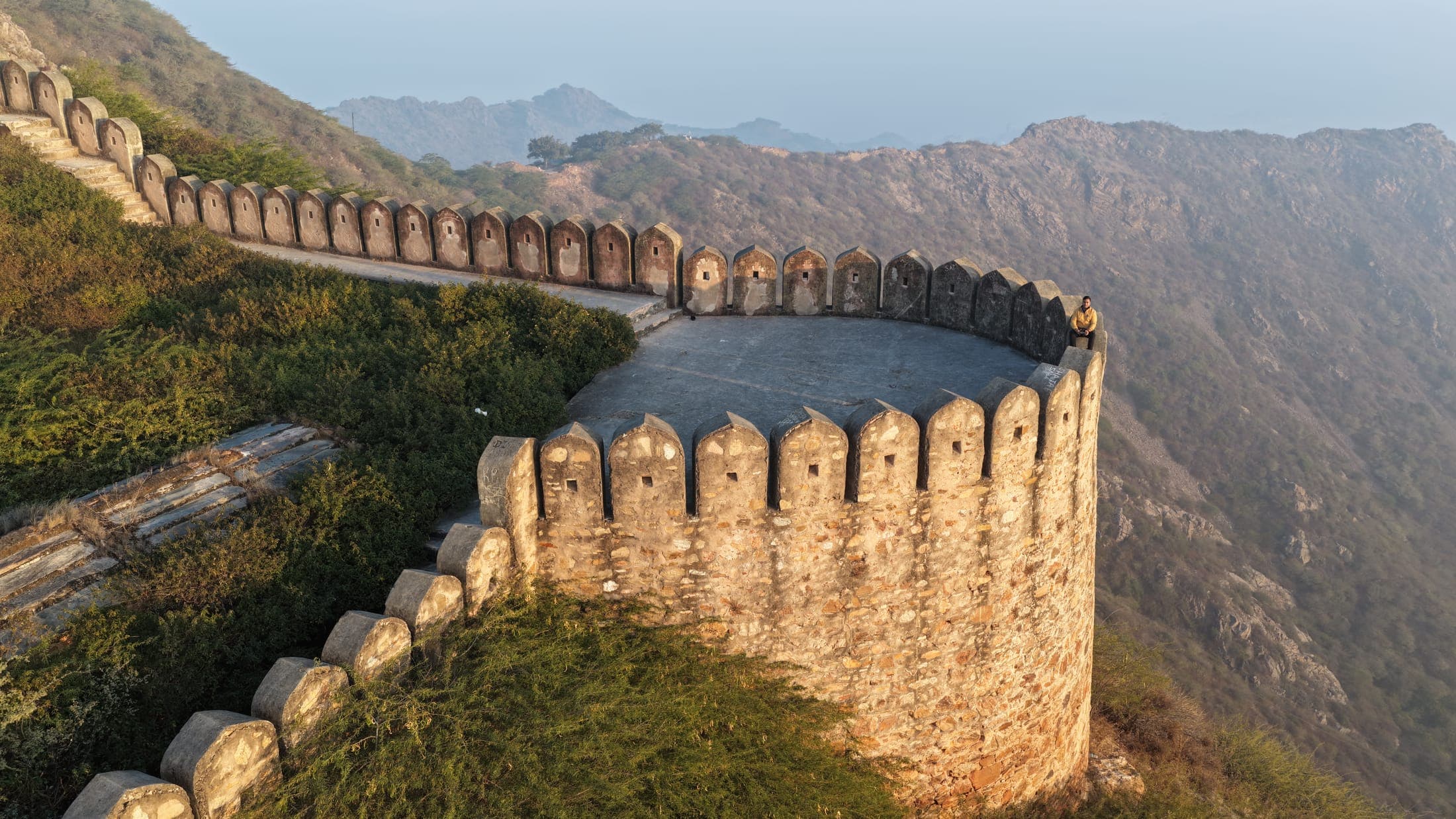 Taragarh at first light